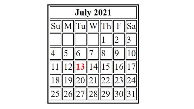 Today's date on pages with a nice calendar